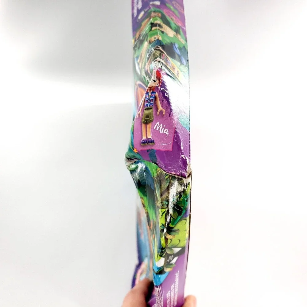 LEGO FRIENDS: Alpaca Mountain Jungle Rescue 41432 DAMAGED CRUSHED BOX New Sealed